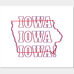 Iowa, Iowa, Iowa! Posters and Art